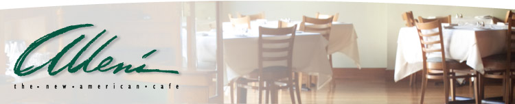 Visit Allen's Cafe